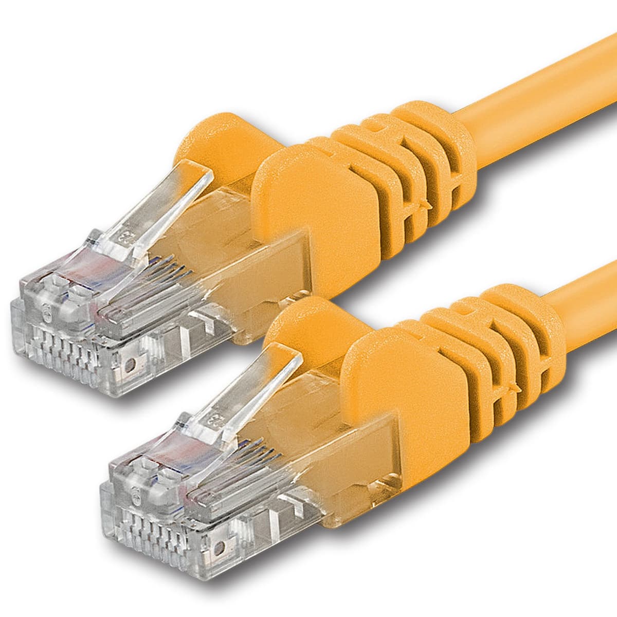 1aTTack.de 0.25m - black - 10 pieces - (PACK) - CAT.6 CAT6 Ethernet LAN network cable 1000 Mbit/s patch cable — view 26
