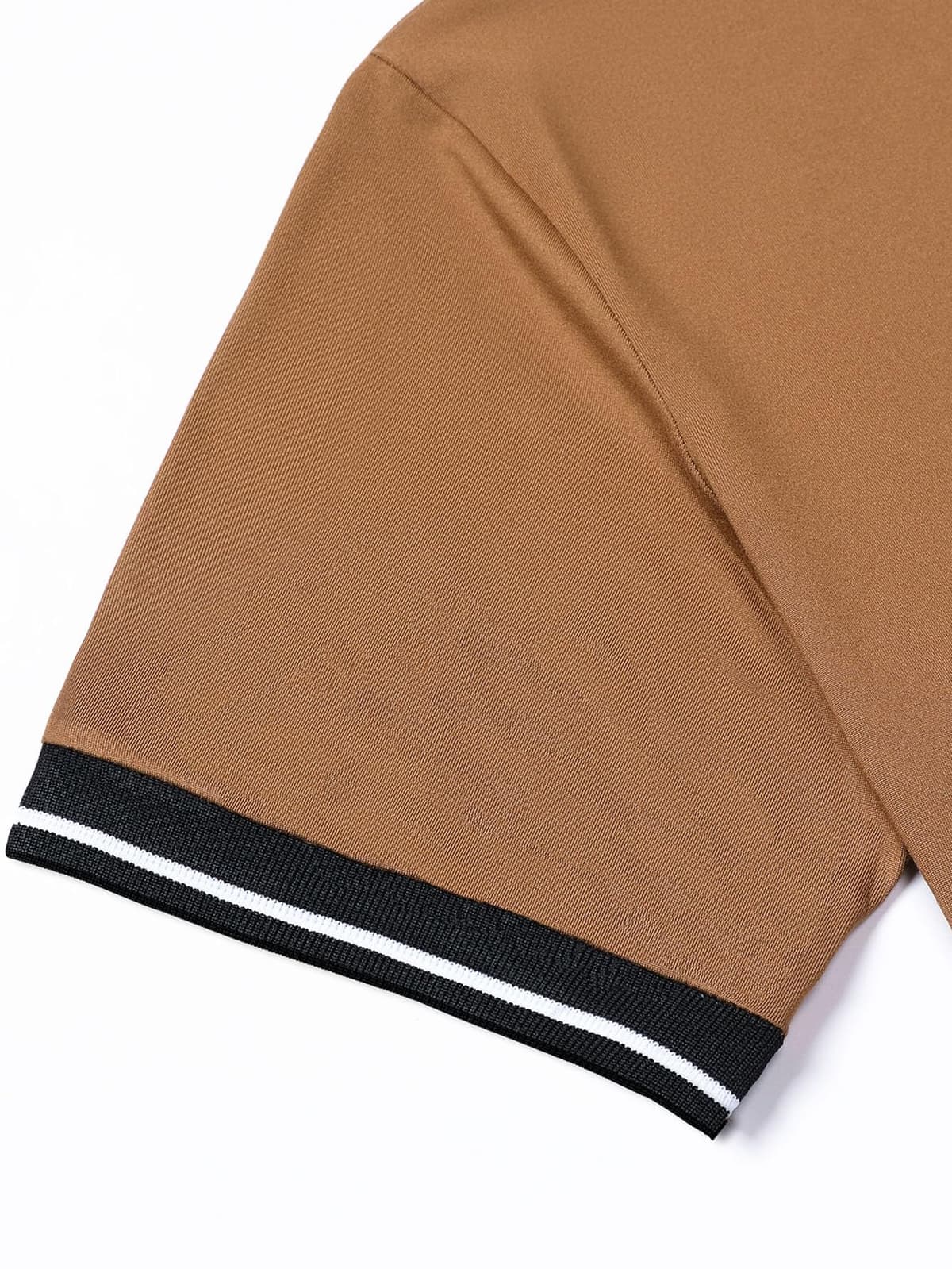 Conjunto de 2 piezas de polo corto con estampado de letras de París para hombre, casual, vacaciones, playa, deportes, atleleeved — view 5