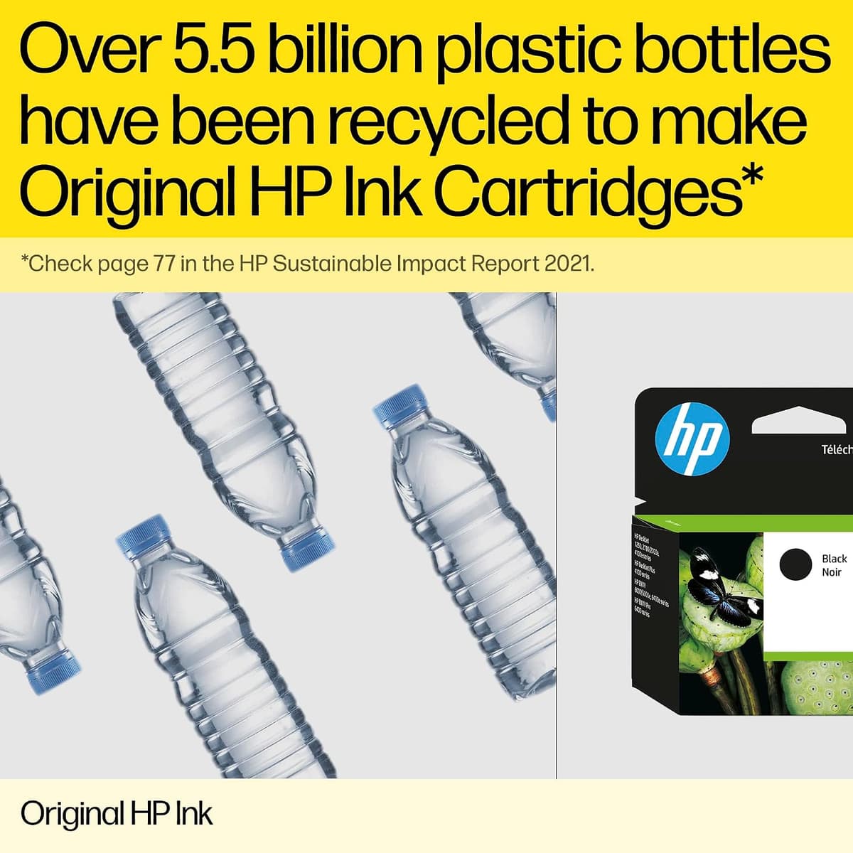 HP 3YM62AE 305XL High Yield Original Ink Cartridge, Black, (Pack of 2) Packaging may vary — view 3