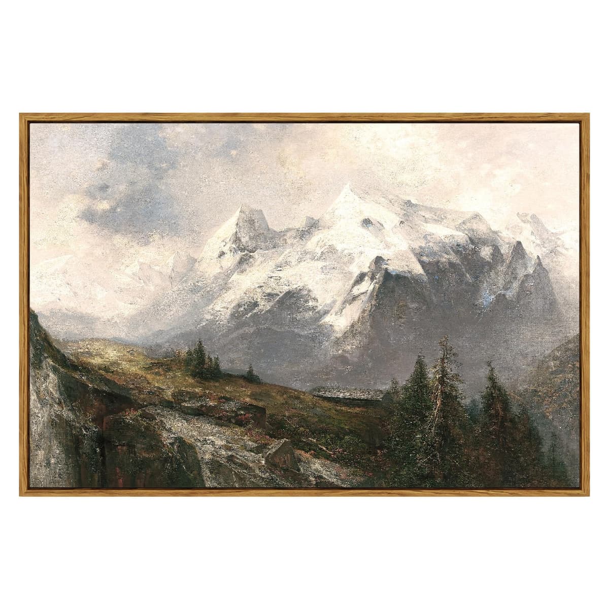 VIYYIEA Vintage Framed Black Dog Wall Art, Bedroom Living Room Minimalist Animal Art Decor, Antique Dog Canvas Print Paintings, Home Farmhouse Retro Still Life Decor, 12x16 Inch — view 54