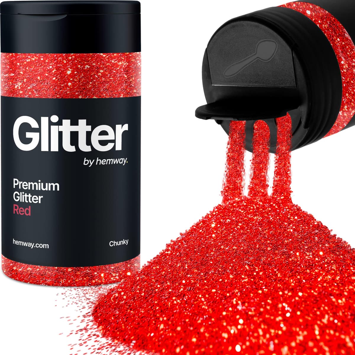 Light Rose Gold Glitter Shaker, 130g Ultrafine Glitter, Crafts 1/128" Metallic Flake Light Rose Gold Sequins, Resin & Epoxy Crafts, Decorating, Halloween, Christmas Nail, Face, Hemway — view 324