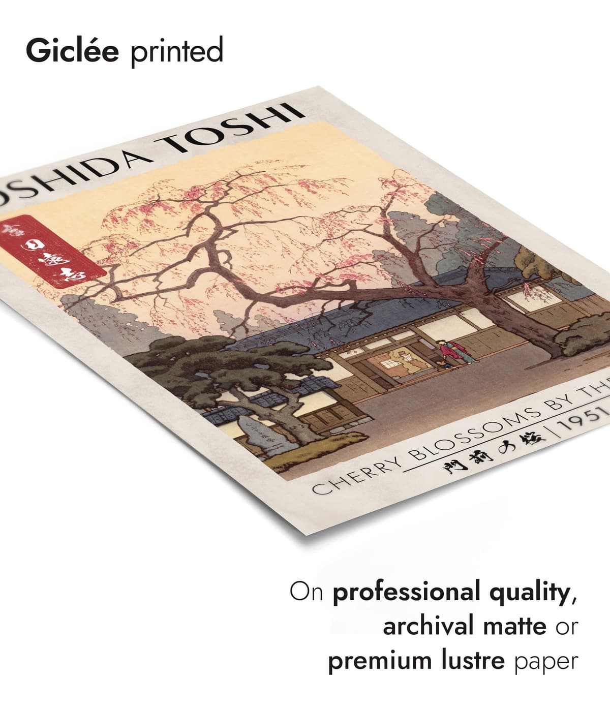 Spring In Arashiyama Japanese Woodblock Print, Modern Poster Japan Wall Art Exhibition Ukiyo-E Home Decor, Archival Matte, A4 (Print Only) - 29.7x21cm — view 47