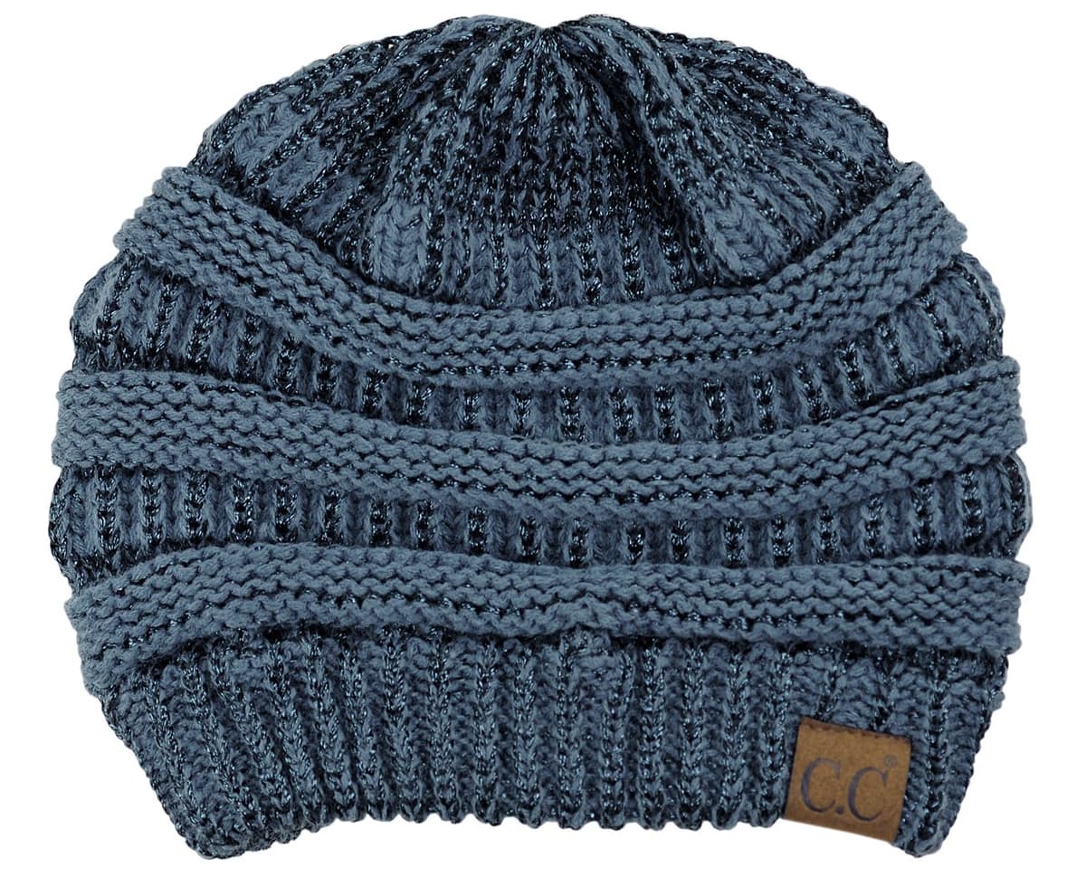 Warm Chunky Soft Stretch Cable Knit Beanie Skully — view 66