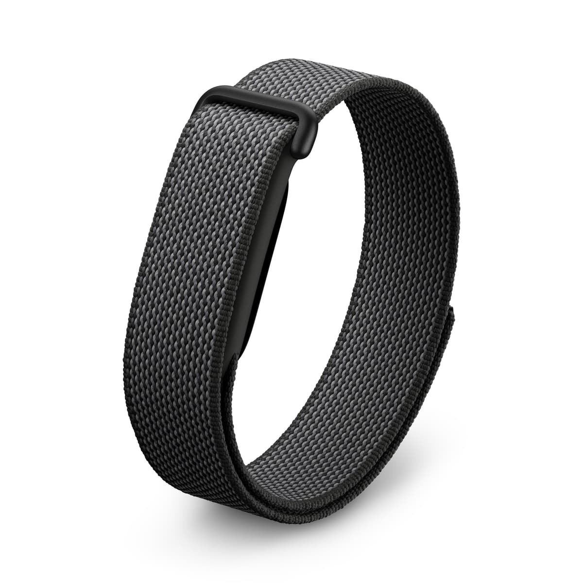 Google Fitbit Air - Screenless Activity Tracker with Fitness, Heart Rate, and Sleep Tracking - Works with iOS and Android - Obsidian + Fitbit Air Active Band - Obsidian, Large — view 3