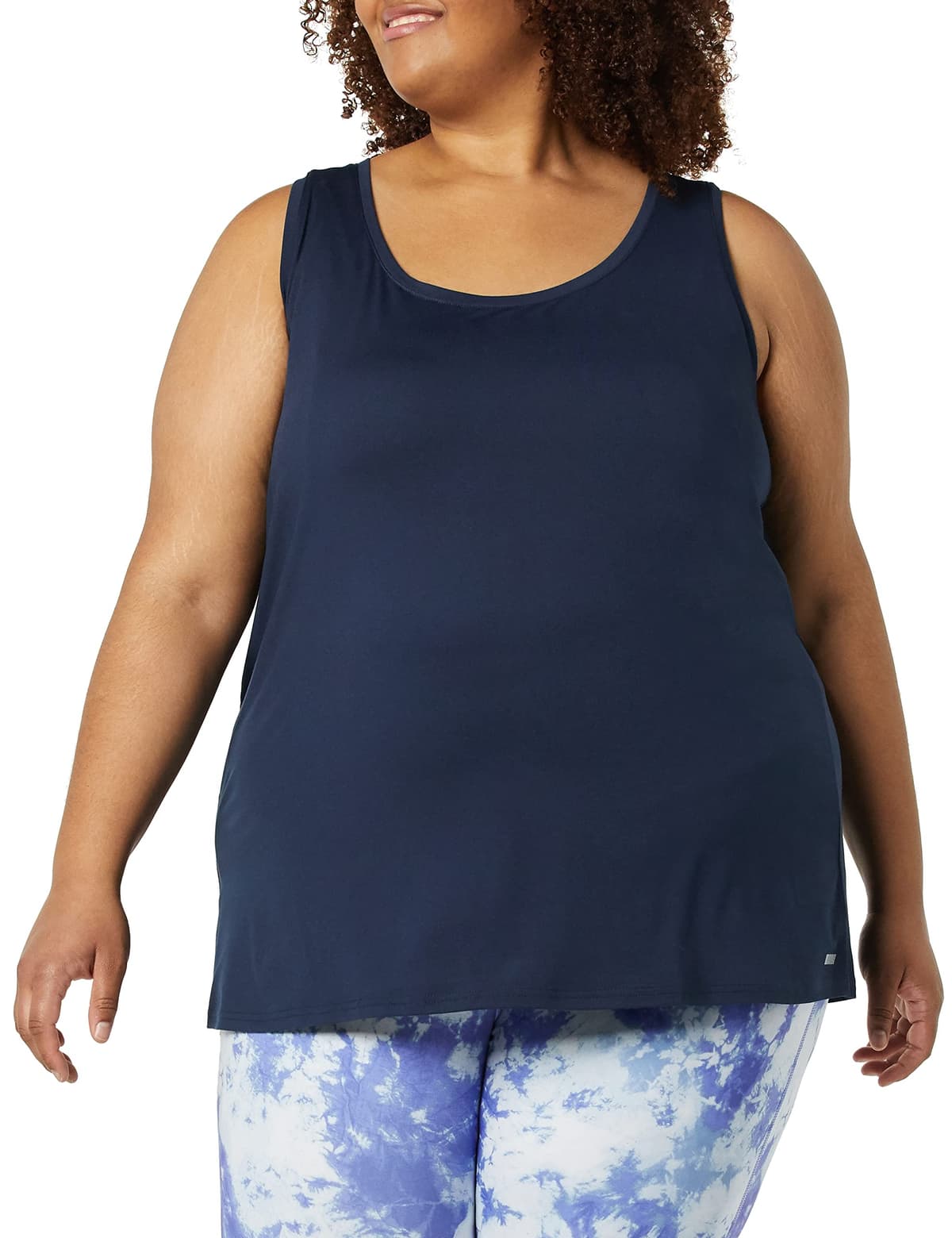 Amazon Essentials Top Deportivo Elástico de Entrenamiento, Secado Rápido y Espalda Nadadora (Tallas Grandes) Mujer, Paquetes Múltiples — view 10