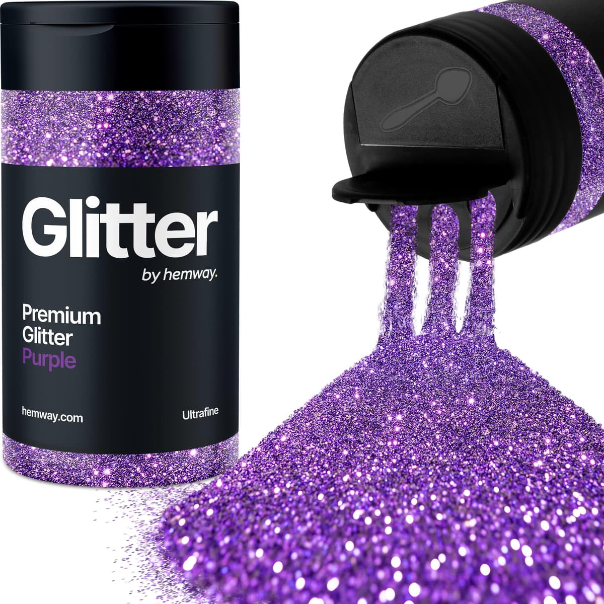 Light Rose Gold Glitter Shaker, 130g Ultrafine Glitter, Crafts 1/128" Metallic Flake Light Rose Gold Sequins, Resin & Epoxy Crafts, Decorating, Halloween, Christmas Nail, Face, Hemway — view 16