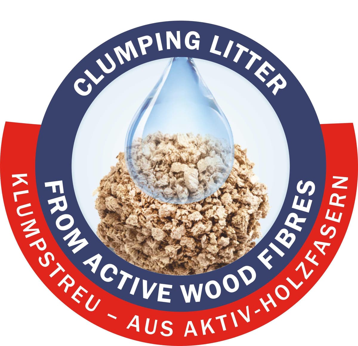 Cat's Best Arena Gatos Aglomerante EcoPlus 40L (17,2 kg). Tierra para Gatos de Hasta 7 Semanas de Uso. Arena Biodegradable de Fibra Vegetal Ecológica — view 4