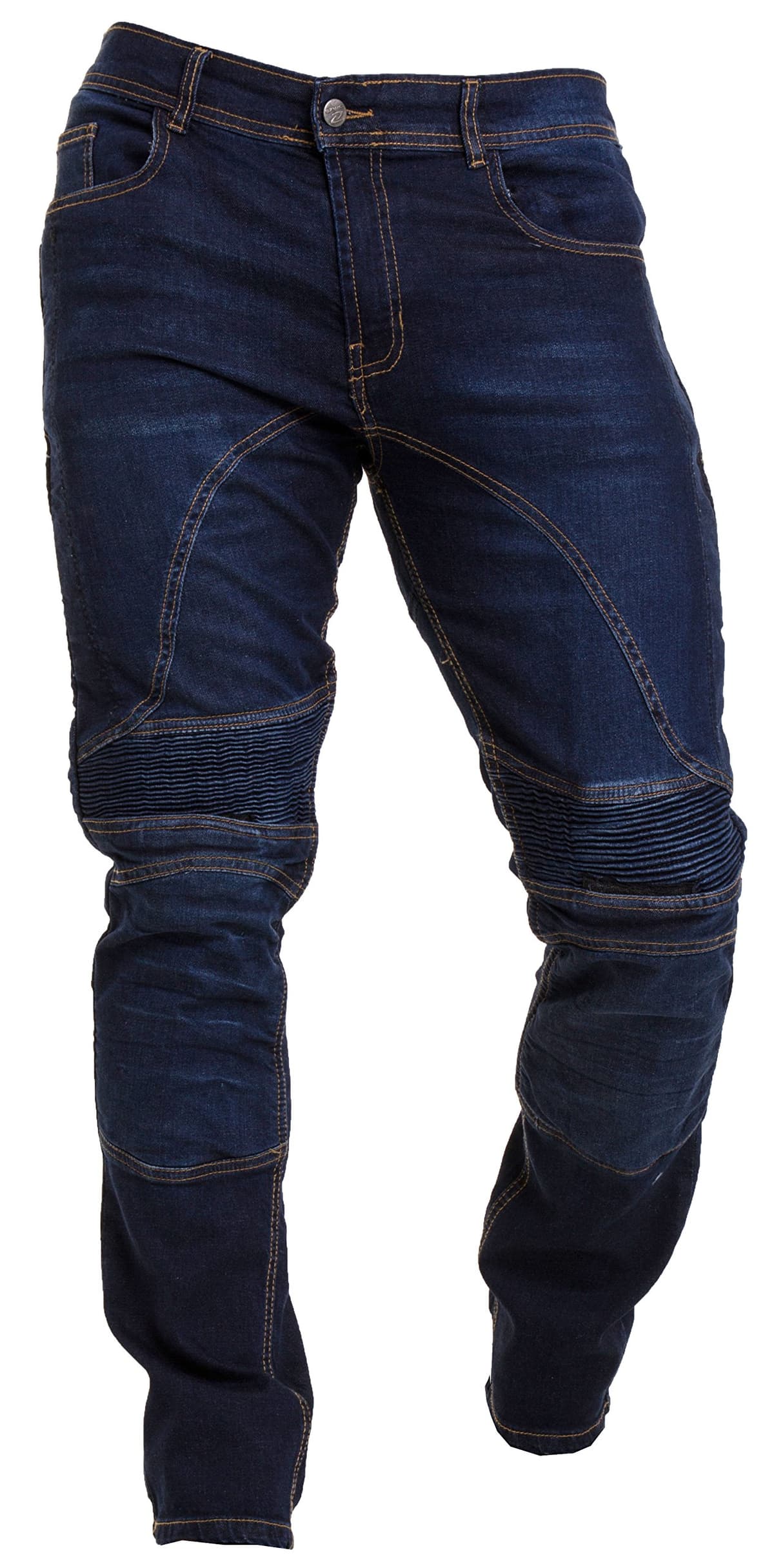 Men's Motorcycle Jeans Aramid Protective Linning Motorbike Denim Jeans Riding Pants with Removable Armour Biker Trousers for Men