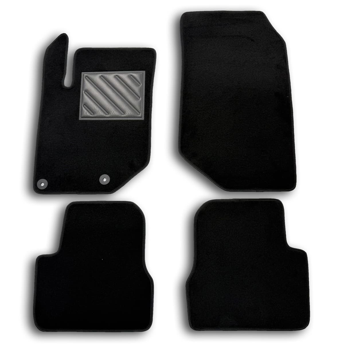 Peugeot 208 II from 11/2018-, Peugeot 2008 II from 01/2020- Tailored, Non-Slip, Reinforced Rubber Heel Pad
