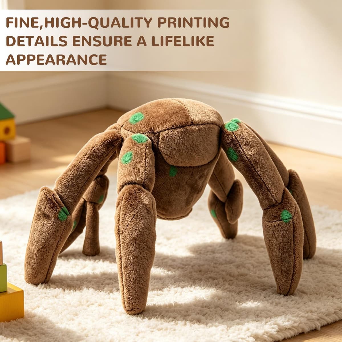 Project Hail Mary Plush, Rocky Project Hail Mary, 8 Inch Alien Stuffed Animal, Soft Sci-Fi Companion Plush, for Kids & Adults, for Christmas & Birthdays — view 5