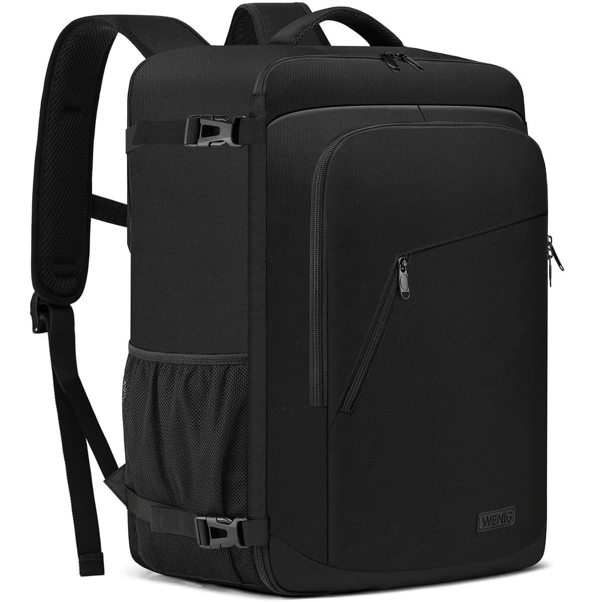Mochila Viaje Cabina Avion 40x20x25 para Ryanair 20L Equipaje de Mano Bolsa de Viaje Hombre Mujer Maletas de Viaje Cabina Mochila Portatil 14 Pulgadas con Puerto USB para Trabajo,Escuelas Negro — view 8