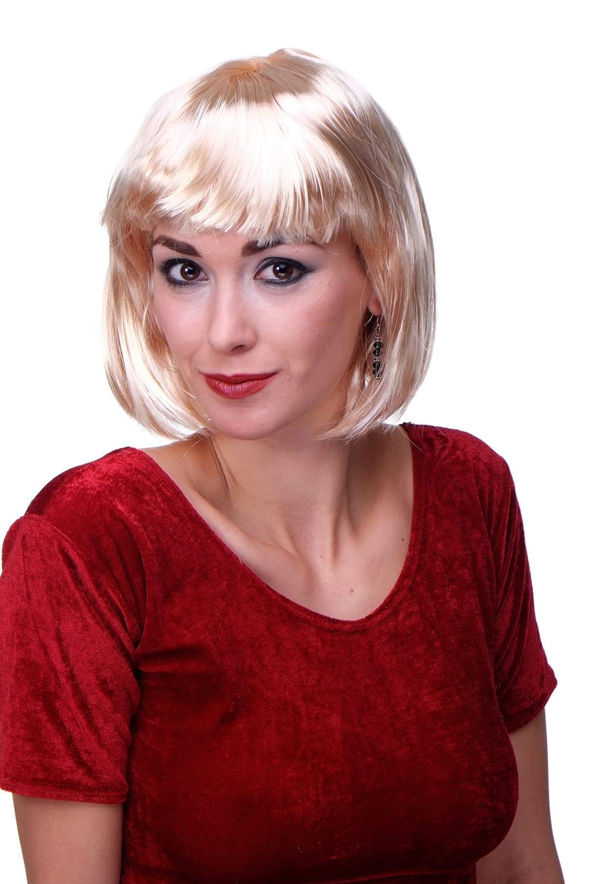 WIG ME UP- DH1009-ZA62 Peluca señoras Mujer Carnaval Barroco Renacimiento Romanticismo menina Princesa rizos Espiral bucles Blanca — view 13