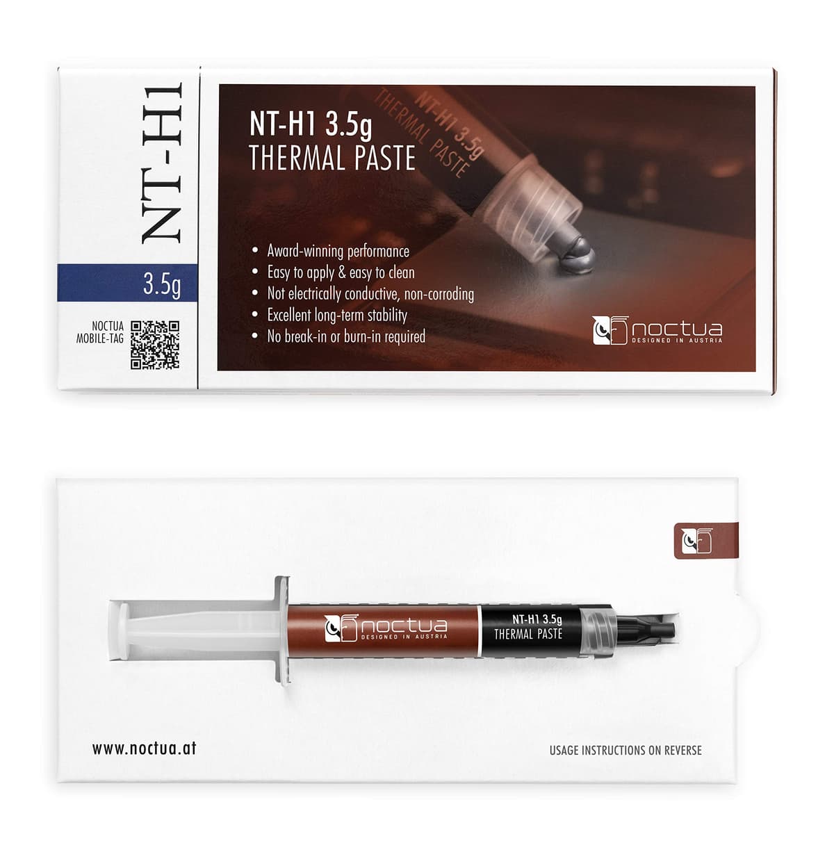 Noctua NT-H1 3.5g, Pro-Grade Thermal Compound Paste (3.5g) — view 2