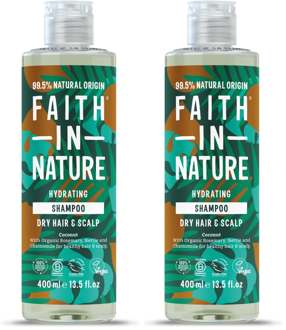 Faith In Nature Natural Lavender & Geranium Shampoo, Balancing for Normal Hair & Scalp, Vegan & Cruelty Free, No SLS, Silcones or Parabens, 400ml — view 23