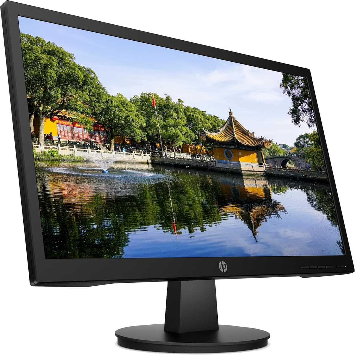 HP 21.4 5 inch Inch FHD Monitor | Full HD VA LCD Display |75hz Refresh Rate |200 Nits Brightness |3000:1 Contrast Ratio | AMD — view 9