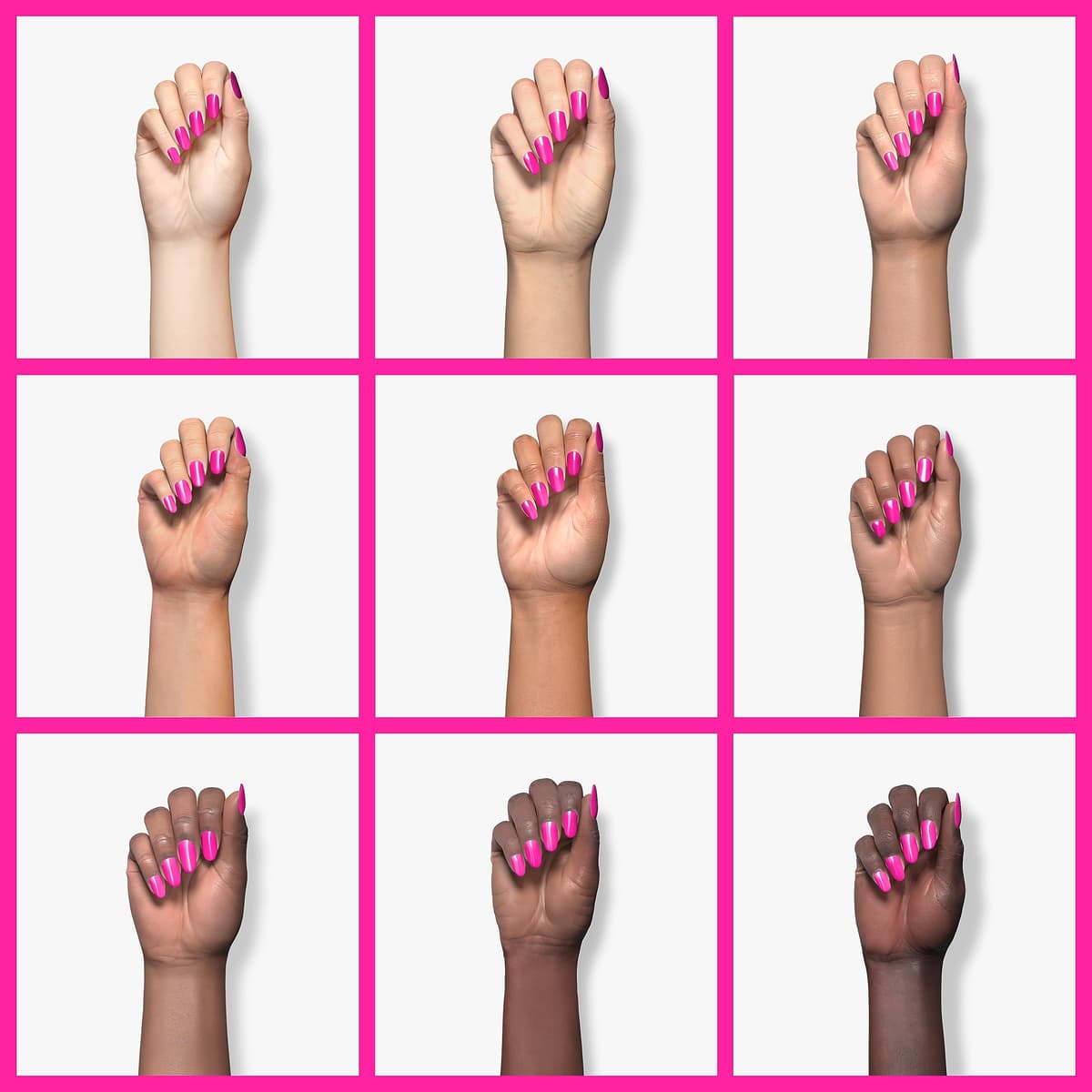 Vishine 15ml Semipermanente Esmalte de uñas en gel Soak-off UV LED Manicure Barniz Geles DIY Salon Neon Pink # 2039 — view 4
