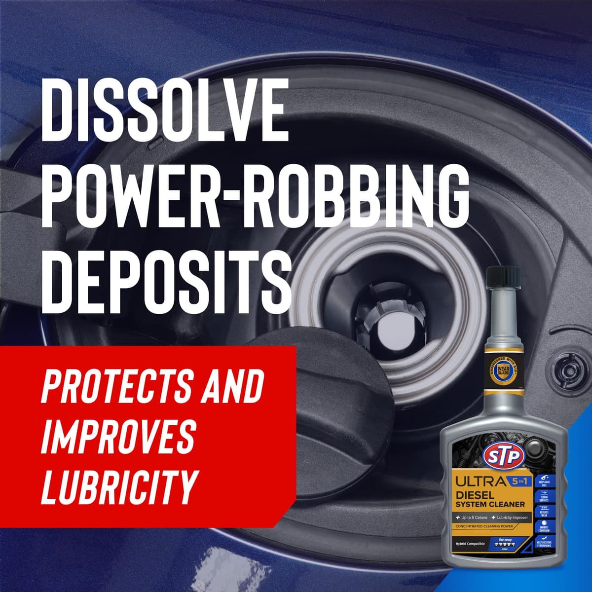 STP Diesel Fuel Additive Treatment Bundle, Includes Diesel Injector Cleaner and Ultra 5-in-1 Diesel System Cleaner, Cleans Injectors and Restores Performance For A Smoother Engine, Made in the UK — view 5