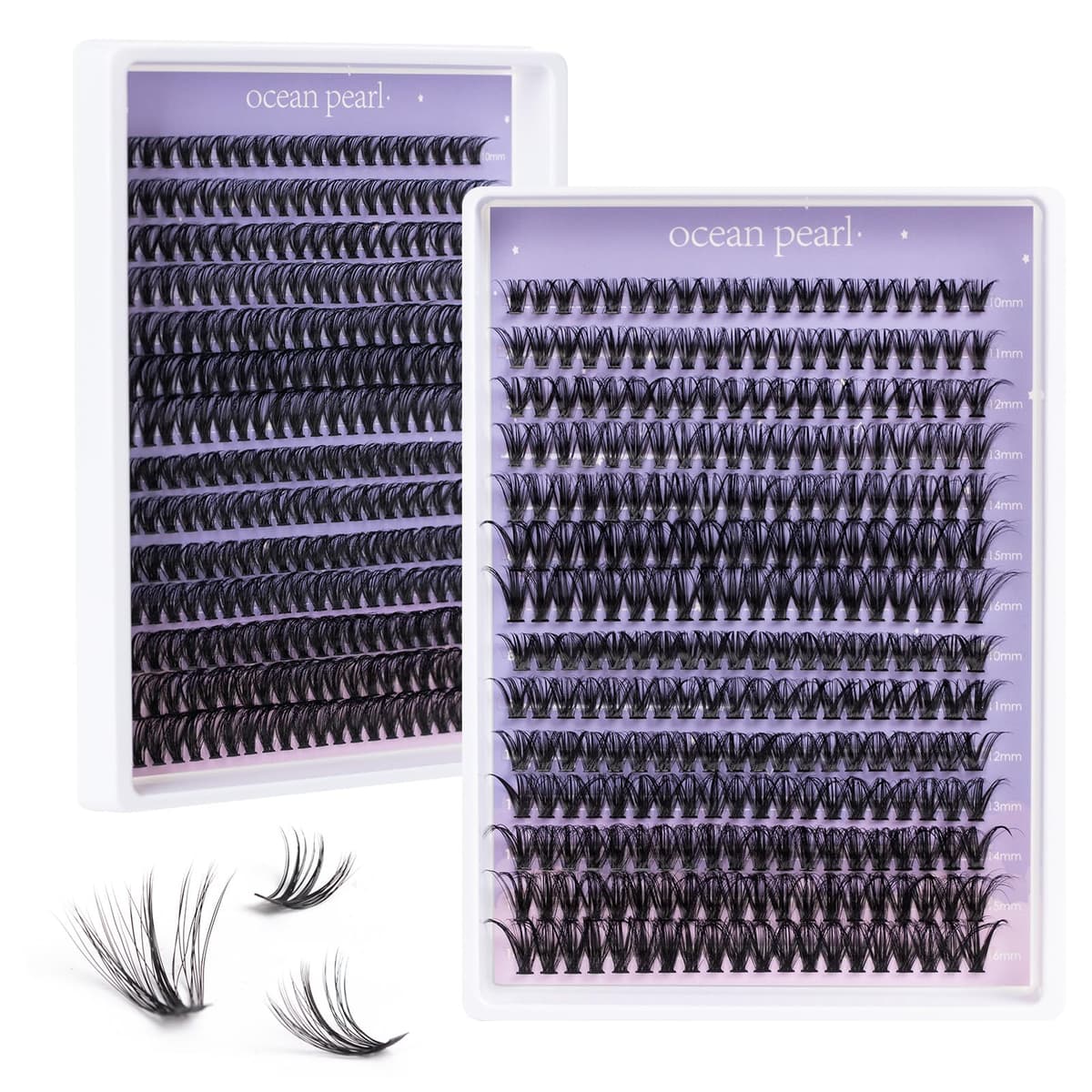 False Eyelashes Russian Strip Lashes D Curl 3D 10 Pairs Fake Lashes Natural False Eyelashe with Eyelash Glue Clear Adhesive Long Lasting Waterproof Multipack Eyelashes — view 16