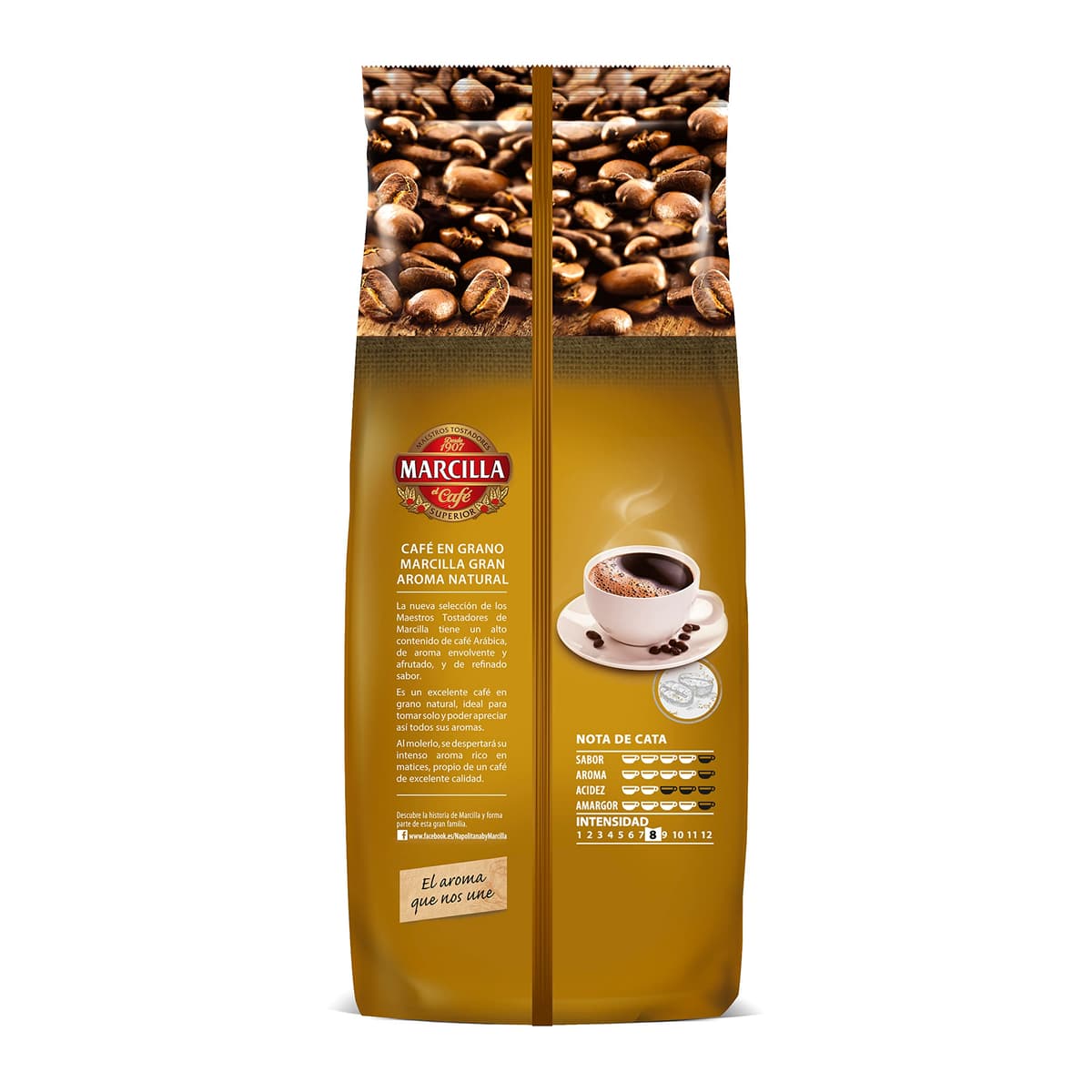 Marcilla Café Grano Gran Aroma | Natural | 1000g — view 2