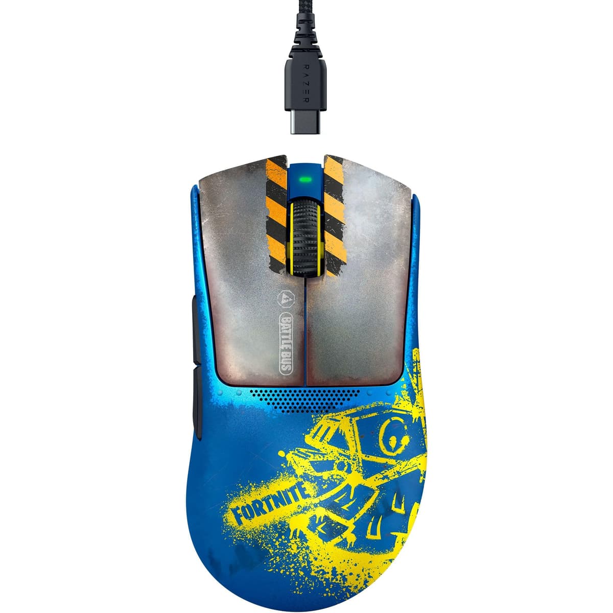 Razer DeathAdder Essential (2021) - Wired Gaming Mouse (Optical Sensor, 6400 DPI, 5 Programmable Buttons, Ergonomic Form Factor) White — view 19