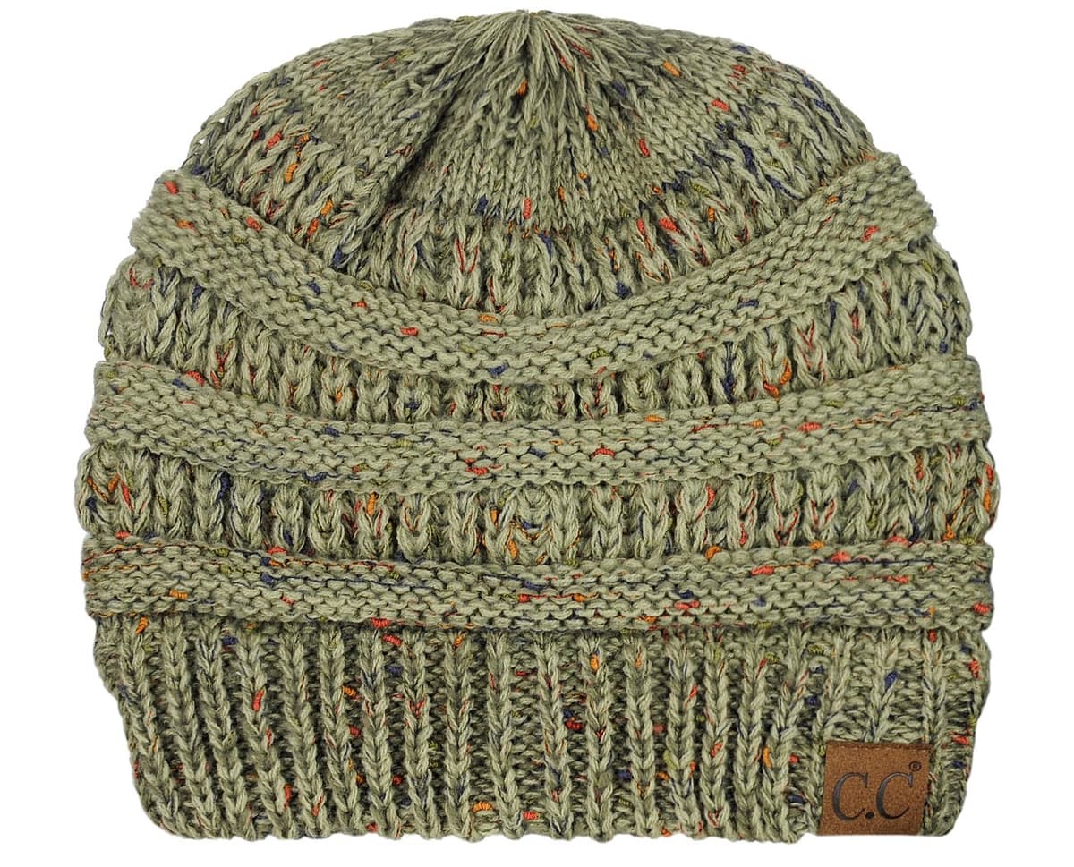 Warm Chunky Soft Stretch Cable Knit Beanie Skully — view 49