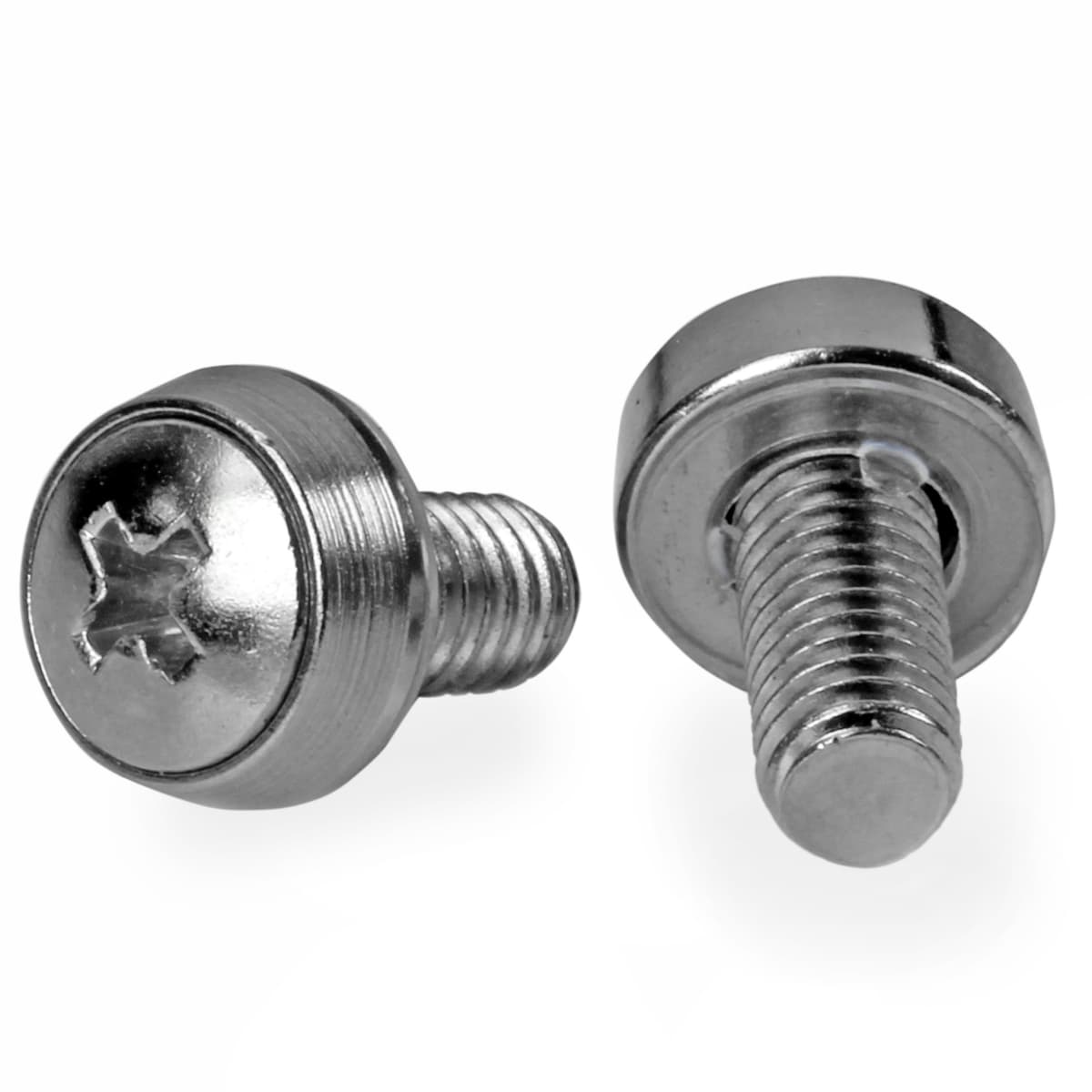 StarTech.com M5 Cage Nuts and Screw - 12 mm Rack Screws and Cage Nuts - 50 Pack - Black - Replacement Serve Rack Screws (CABSCREWM5B) — view 16