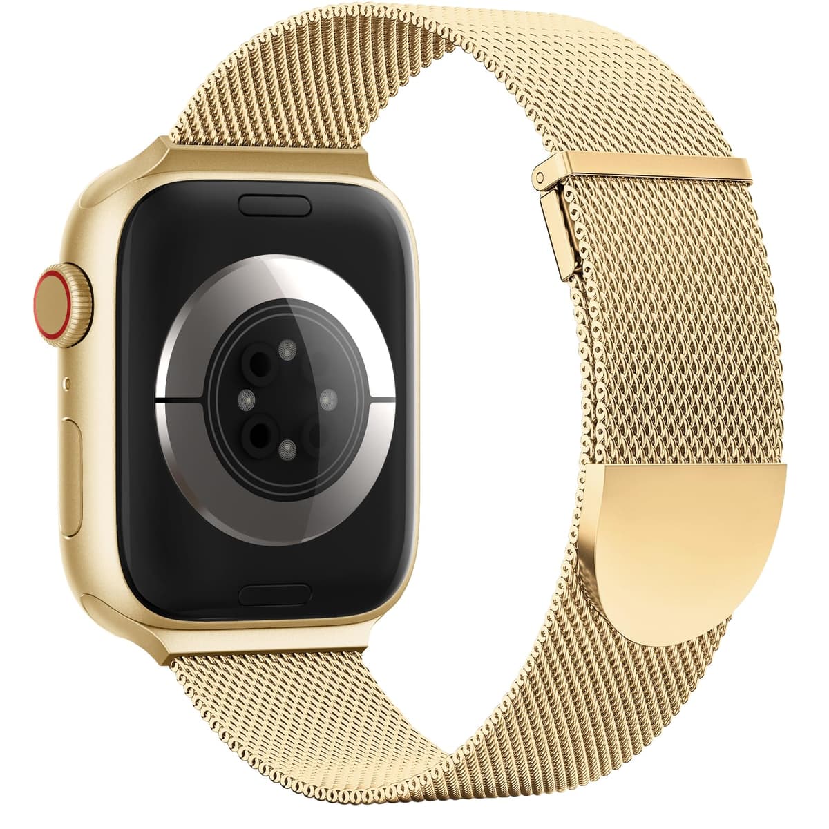 Higgs Strap Compatible with Apple Watch Straps 42mm 46mm 45mm 44mm 41mm 40mm 38mm 49mm for Women Men, Dual Magnetic Adjustable Metal Band for iWatch Series 11 10 9 8 7 6 5 4 SE Ultra 3 2 1 — view 15