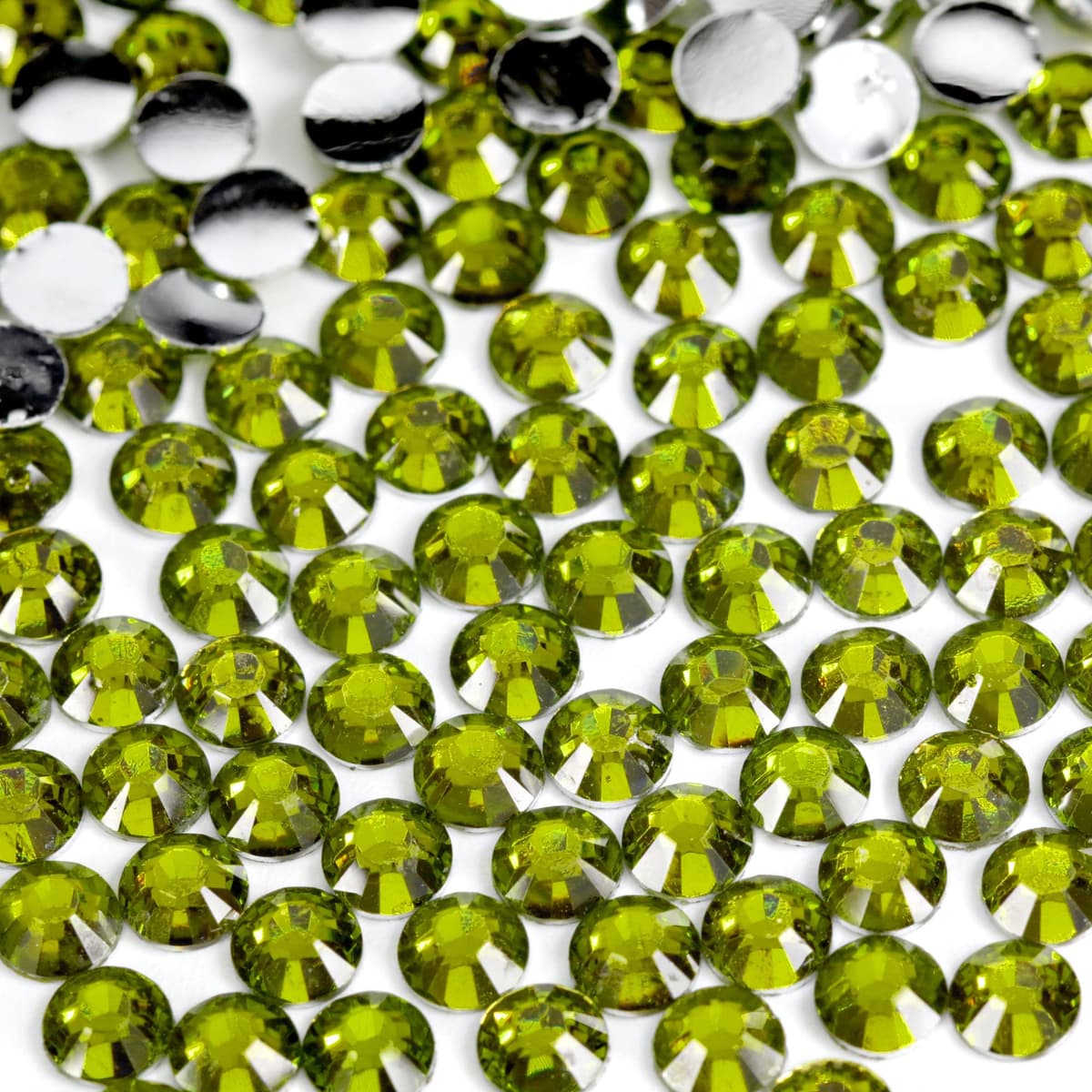1000pcs 4mm Flat Back Non-Stick Rhinestone Crystal Diamantes Nail Art & Craft Scrapbooking Embellishments 90 Available Colours (4mm, AB Clear #A13) — view 46