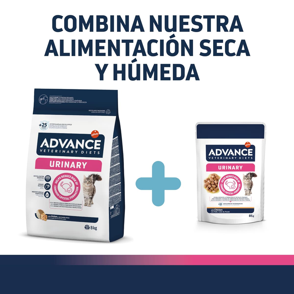 Advance Veterinary Diets Urinary, Pienso para Gatos para la Protección de las vías urinarias, 3kg — view 7