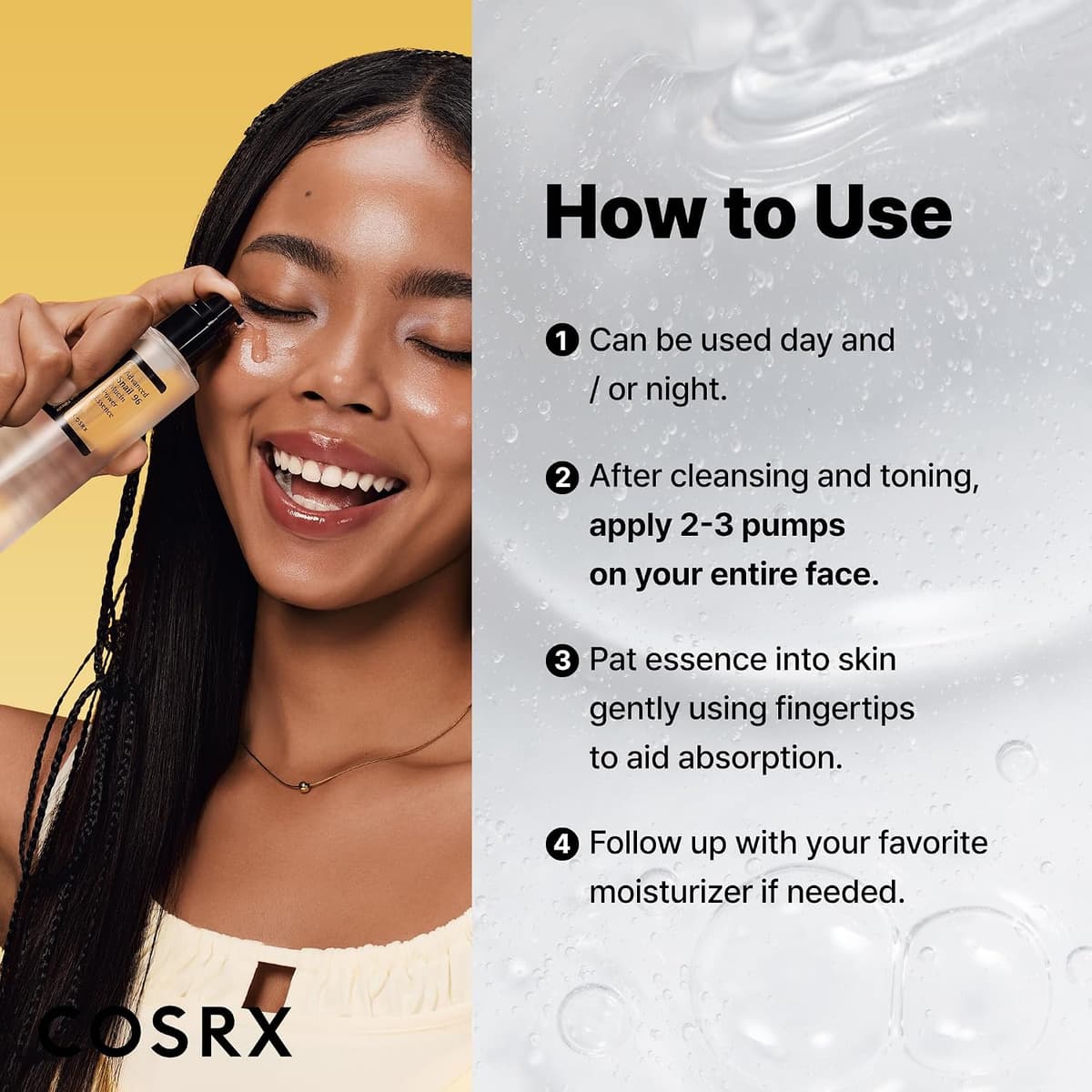 COSRX Advanced Snail 96 Mucin Power Essence 100ml | Snail Secretion Filtrate 96% | Skin Repair Serum | CPNP Registered, Korea — view 5