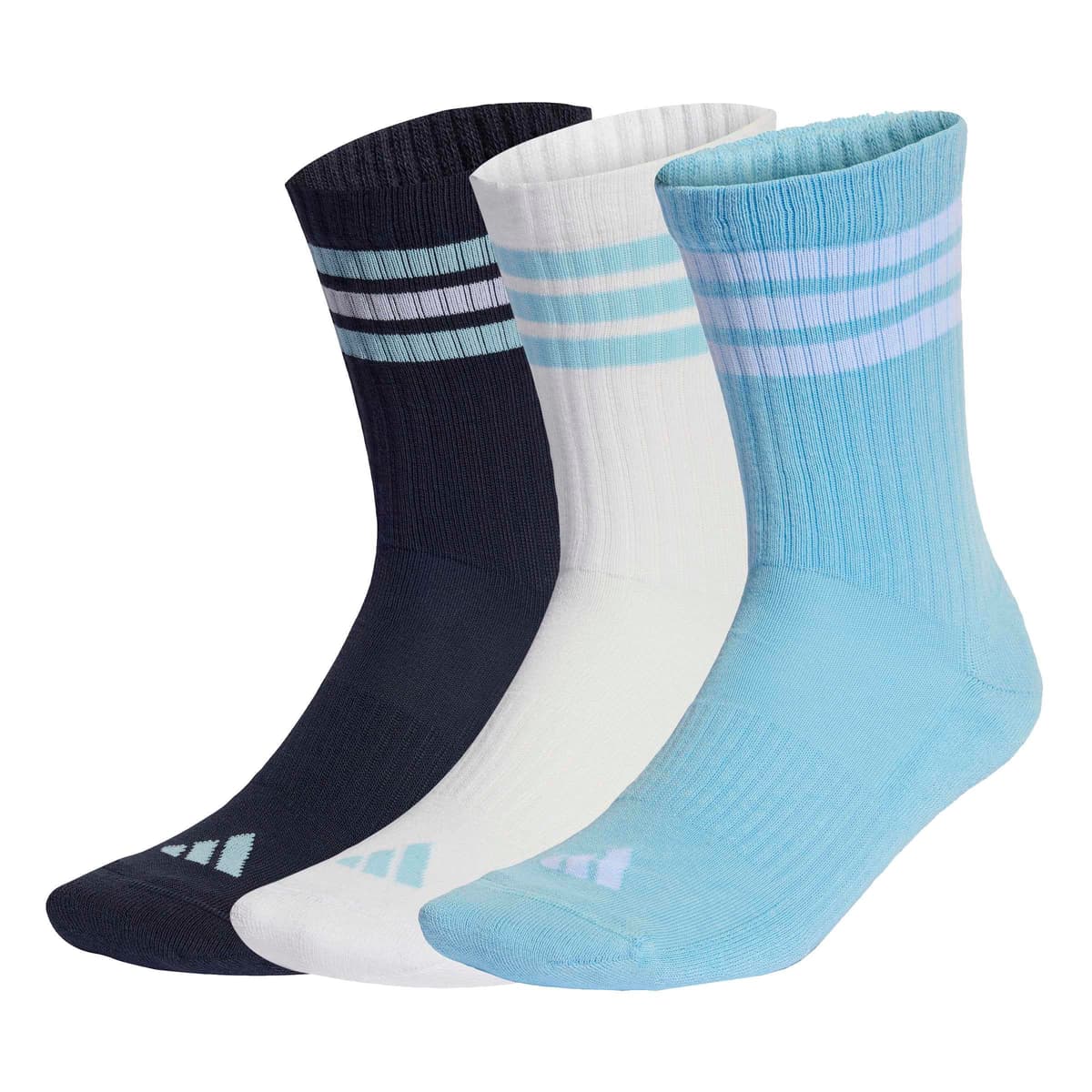 adidas 3-Stripes Cushioned Crew Socks 3 Pair Pack — view 29