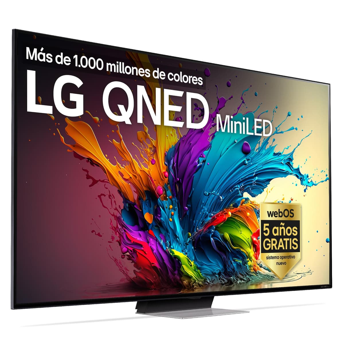 LG 55QNED85A6C - TV 55", 4K QNED EVO, Smart TV, WebOS 25, Procesador Potente e Inteligente, MiniLED AI, Super Upscaling, Dolby Vision y Dilgital Plus, Alexa/Google Assistant, Negro — view 34