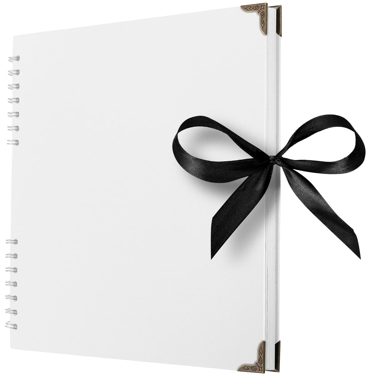 Bstorify Scrapbook Photo Albums 60 Pages (21 x 21 cm) Brown Thick Kraft Paper Scrap Book Ideal for Your Scrapbooking Albums Art & Craft Projects — view 12