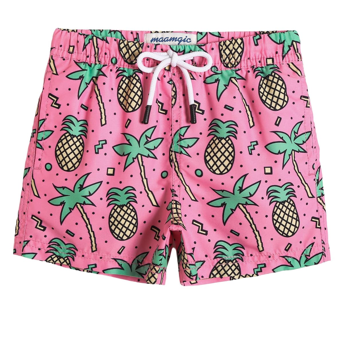 MaaMgic Bañador Niño Ropa de Baño para Niño Secado rápido Interior de Malla Short de Natación Estampado — view 24