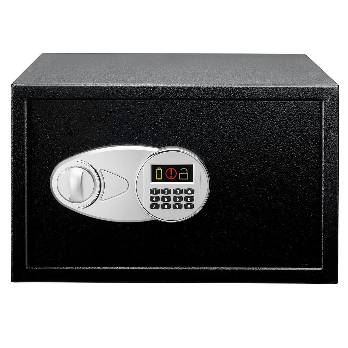 Amazon Basics Caja Fuerte de Seguridad de Acero con Cerradura con Teclado, Protege Dinero, Joyas, Documentos de identificación, 14 l, 35 cm x 25 cm x 25 cm, Color Negro — view 34