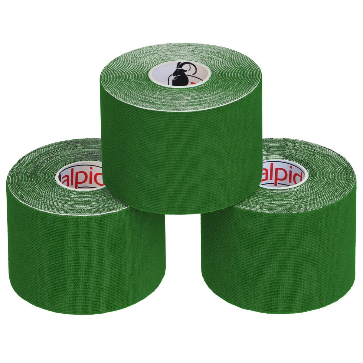 ALPIDEX Cinta Kinesiología Tape 1/3 / 6/12 Rollos Muchos Colores 5 m x 5 cm E- Book Ejemplos Aplicación Cinta Muscular Sin Látex Transpirable — view 27