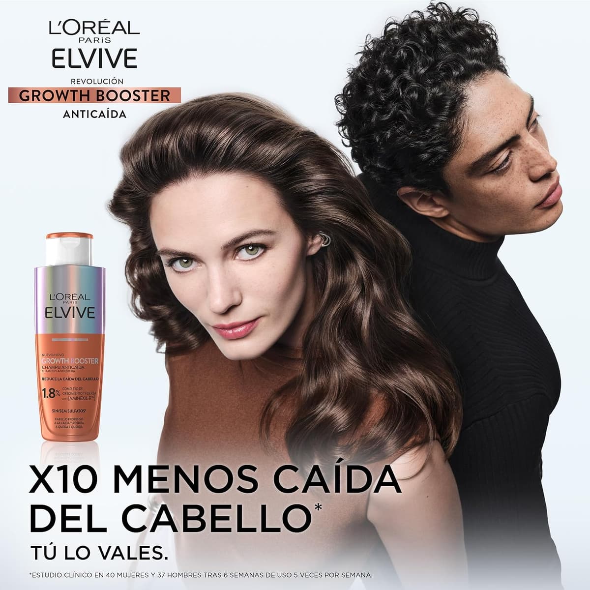 L'Oréal Men Expert Barber Club 2-in-1 Moisturizing Gel Cream for Skin and Beard XXL 100 ml + Elvive Growth Booster Anti-Hair 