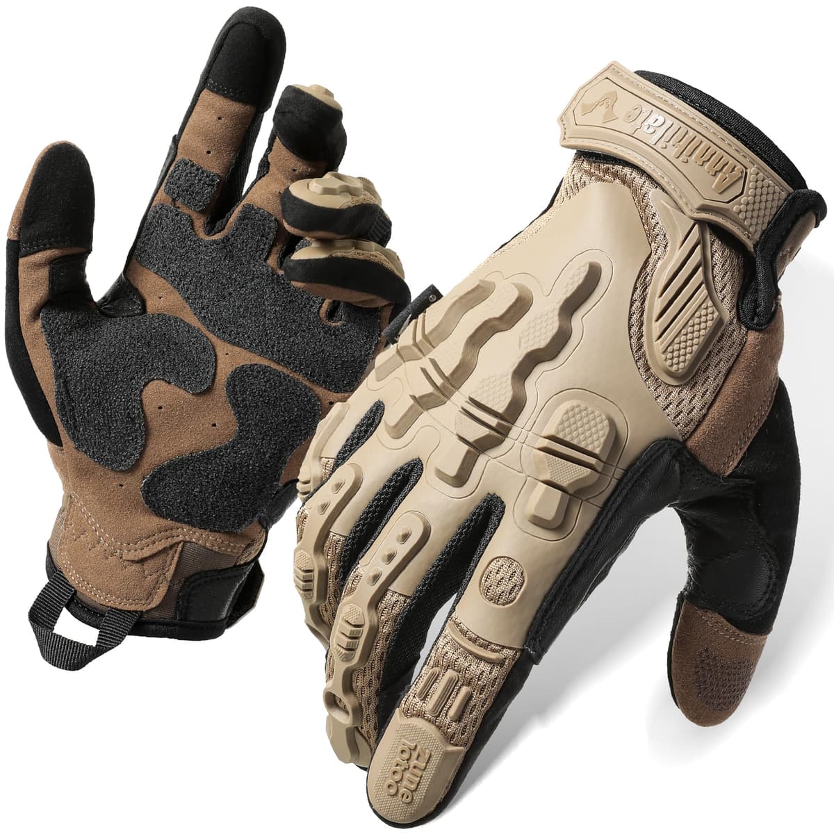 Zune Lotoo Guantes Tacticos Militar, Guantes Airsoft Tácticos Compatibles con Pantalla Táctil para Hombre y Mujer, Guante Moto Verano Transpirable para Airsoft Paintball Motocross Montaña — view 8