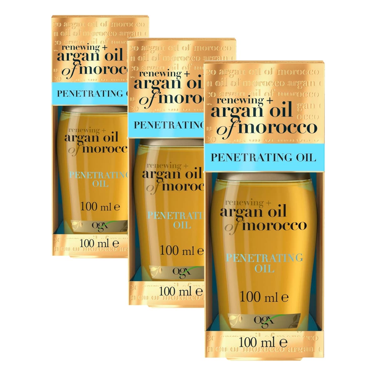 OGX Argan Oil of Morocco Extra Penetrating Hair Oil for Dry and Damaged Hair, Intense Hydration and Frizz Control, Infused with Natural Argan Oil, Suitable for All Hair Types, 100ml — view 12