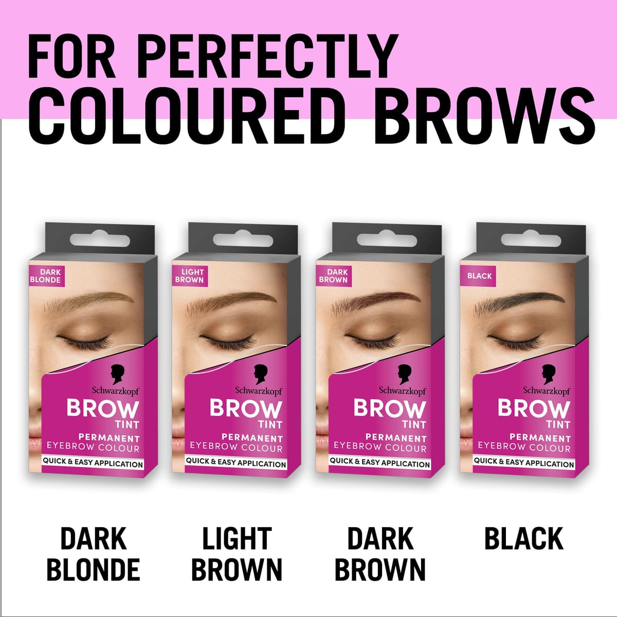 Schwarzkopf Brow Tint Dark Brown (10ml), Permanent Eyebrow Tint, Long-Lasting Intensity, Water- and Smudge-Proof, Easy Application Brow Tint for Up to 10 Applications, Vegan Formula — view 5