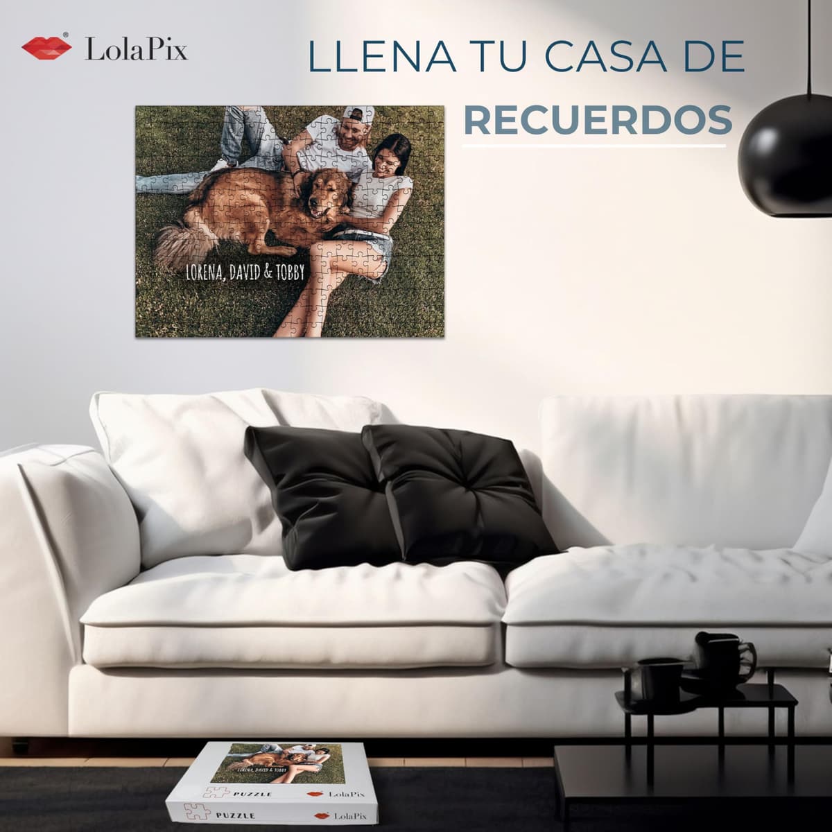 Puzzle Personalizado con Foto 500/1000 Piezas 68x48CM. Puzzles Personalizados con Fotos y Texto. Rompecabezas Personalizado Adultos y Niños. Regalo Día de la Madre. Regalos Originales Mujer y Hombre. — view 4