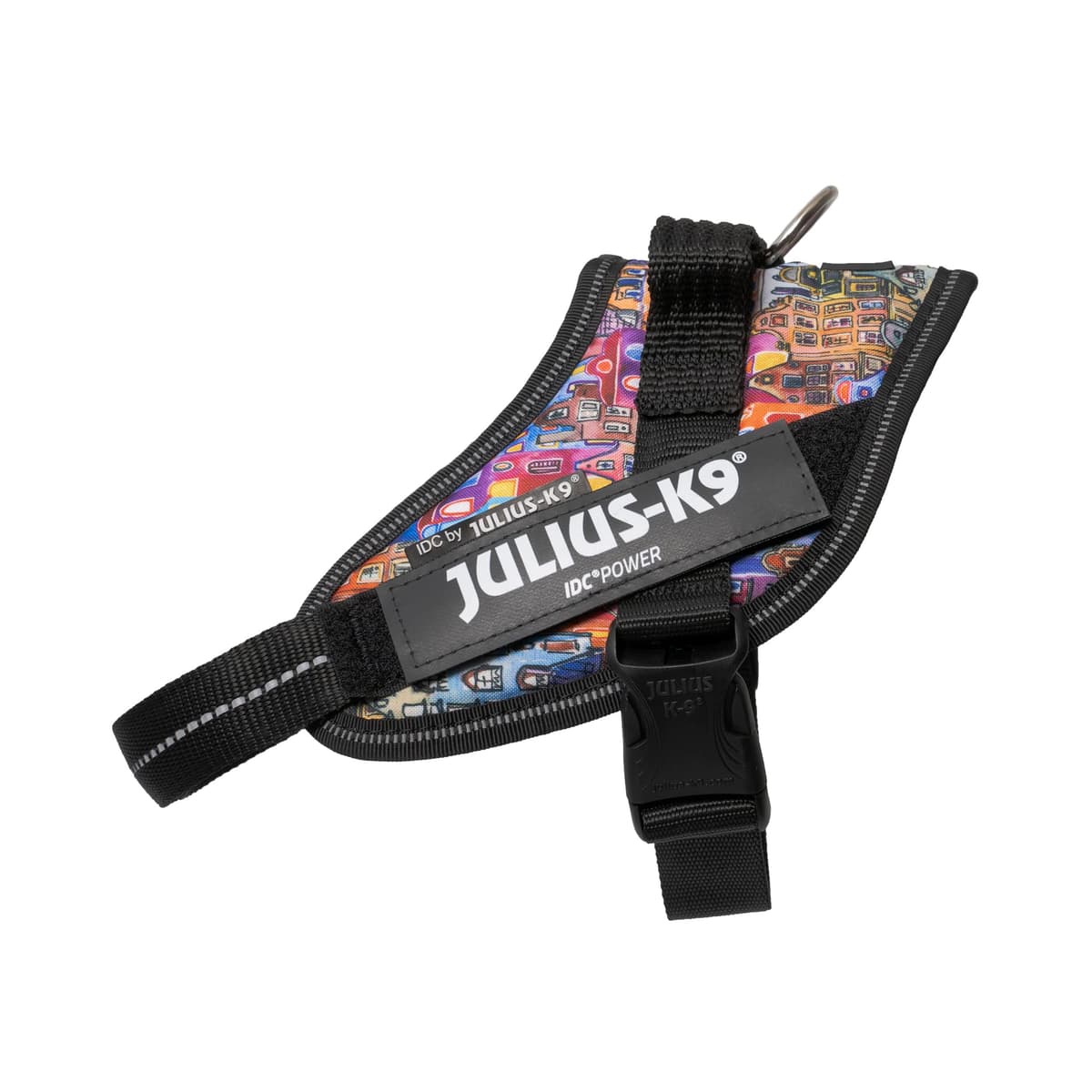 Julius-K9, 16IDC-AM-M, IDC Powerharness, dog harness, Size: Mini, Aquamarine — view 39