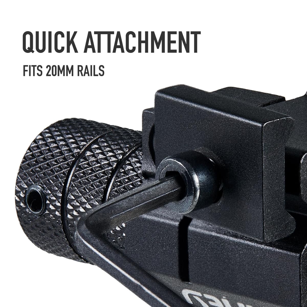 Pinty Compact Tactical Red Rail Laser Sight with Picatinny Mount Alan Wrenches for Hunting - Easy & Bright — view 5