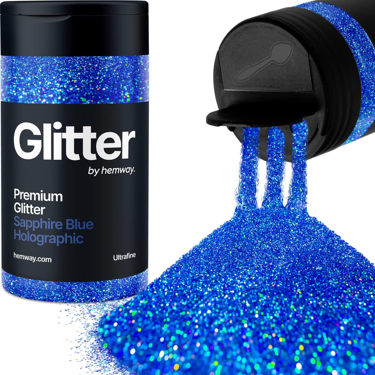 Light Rose Gold Glitter Shaker, 130g Ultrafine Glitter, Crafts 1/128" Metallic Flake Light Rose Gold Sequins, Resin & Epoxy Crafts, Decorating, Halloween, Christmas Nail, Face, Hemway — view 134