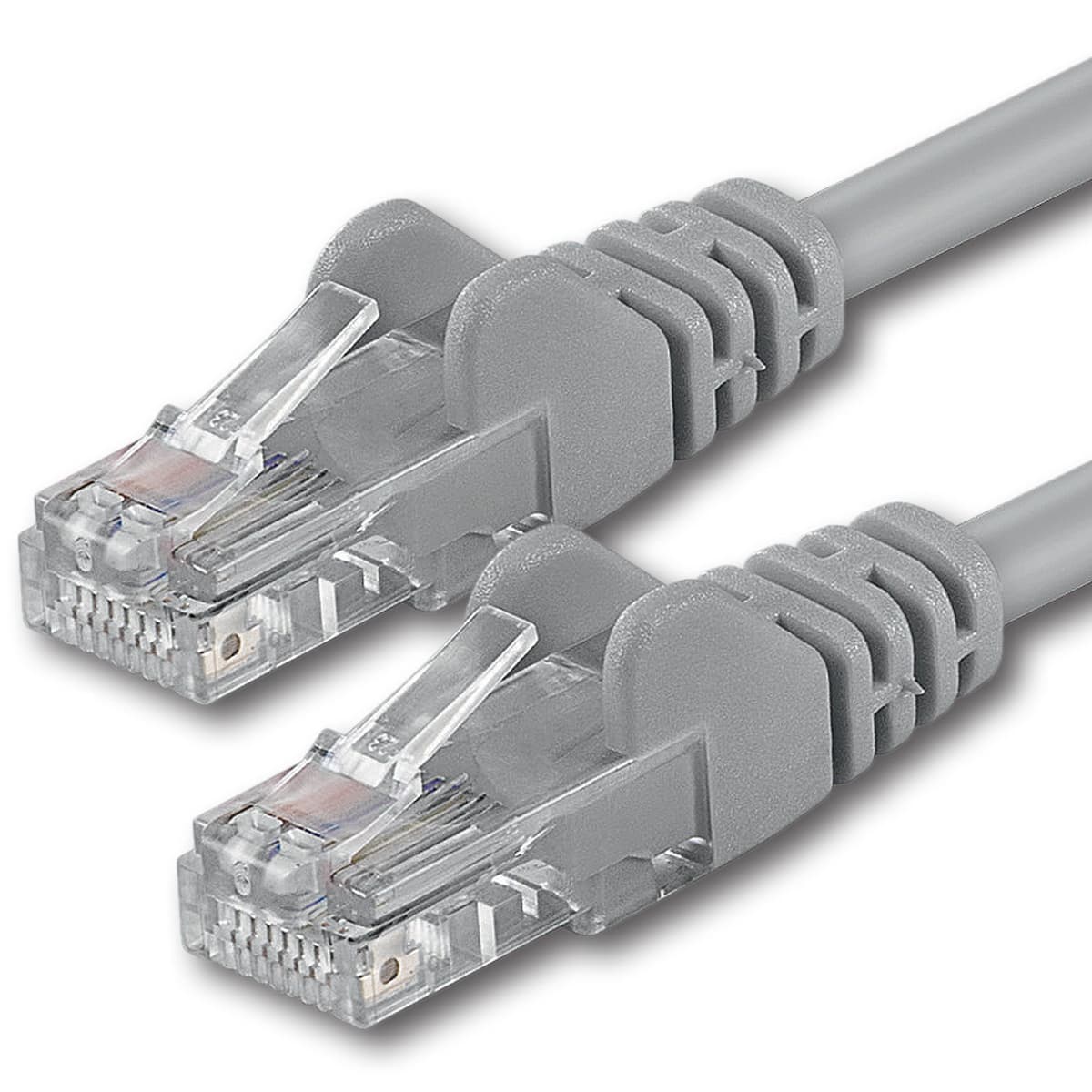 1aTTack.de 0.25m - black - 10 pieces - (PACK) - CAT.6 CAT6 Ethernet LAN network cable 1000 Mbit/s patch cable — view 103