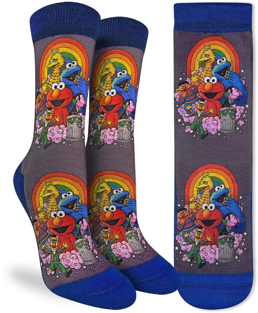 Good Luck Sock Women's Floral Dinosaurs Socks, Shoe Size 5-9 — view 107