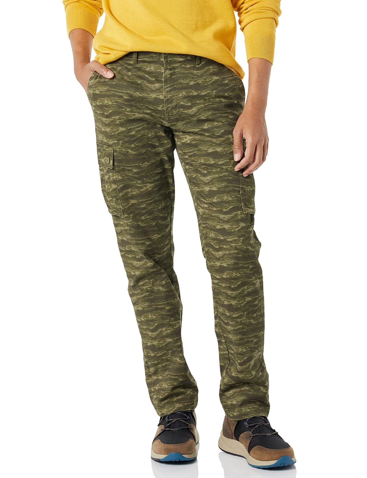 Amazon Essentials Men's Straight Fit Stretch Cargo Work Trousers (Available in Big & Tall) — view 9