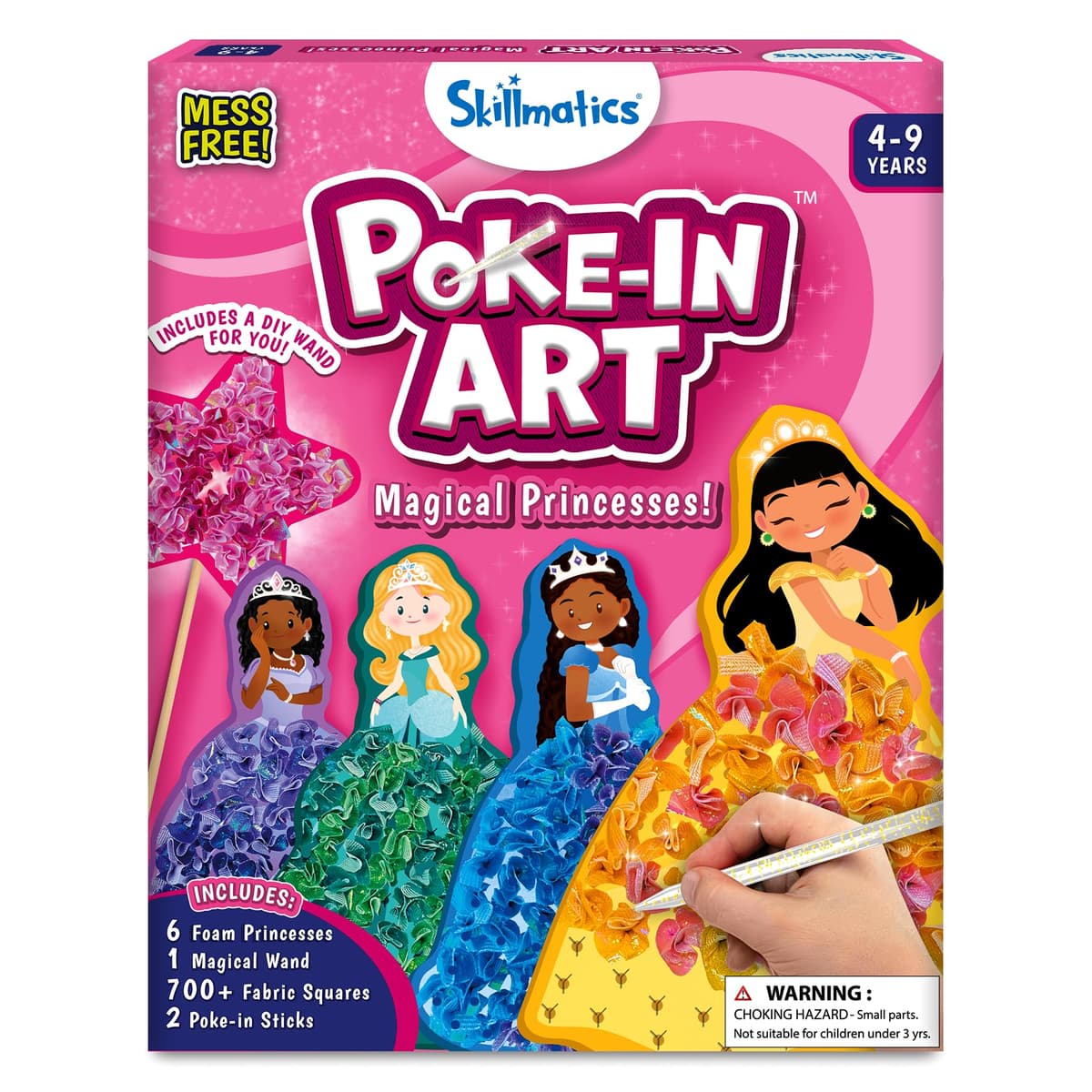 Skillmatics Poke-in Art - Magical Unicorn Dream Decor, Mess-Free Fun for Kids, DIY Sewing Craft Kits, Creative Activity, Gifts for Ages 4, 5, 6, 7, 8, 9 — view 10