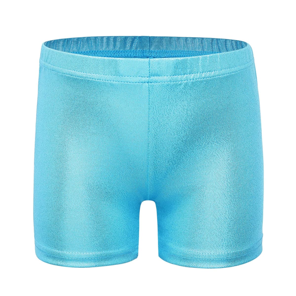 Leotardo deportivo de una pieza para niñas, color azul, cambia gradualmente, brillante, para danza, ballet, gimnasia, niñas pequeñas — view 3