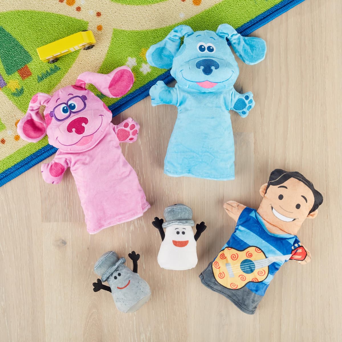 Melissa & Doug Blue's Clues & You! Títeres de Manos y Dedos (5 Piezas) — view 5